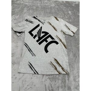 MLS Los Angeles Football Club LAFC Gray Brush Stroke T-Shirt Youth L